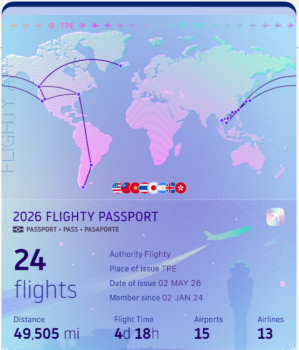 2026 飛行紀錄